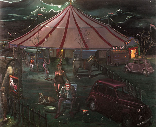 13. El circo Oil Canvas Others