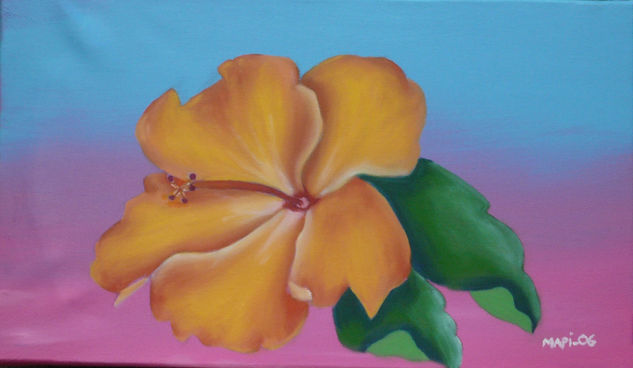 CAYENA Oil Canvas Floral Painting