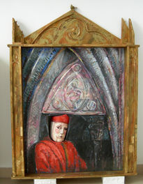 Obispo en la ventana