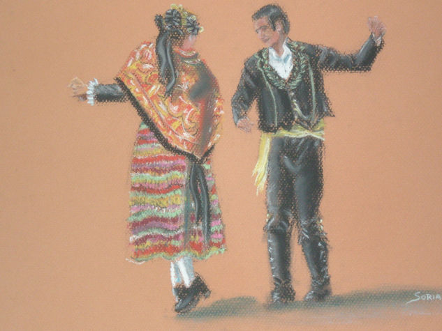 danzas manchegas Pastel Paper Others