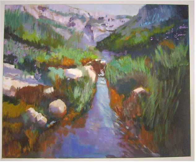 Paisaje de Alicante Oil Canvas Landscaping