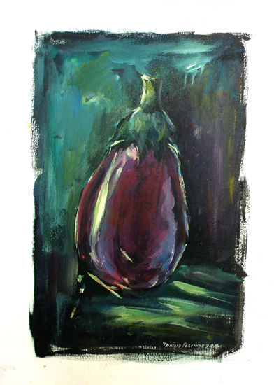 Obra a papel Acrylic Paper Still Life Paintings