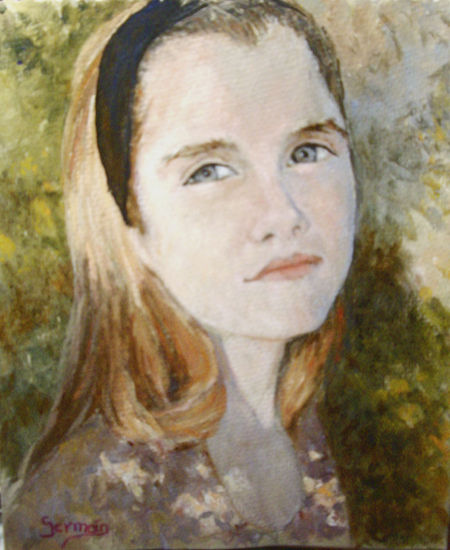 retrato Oil Canvas Portrait