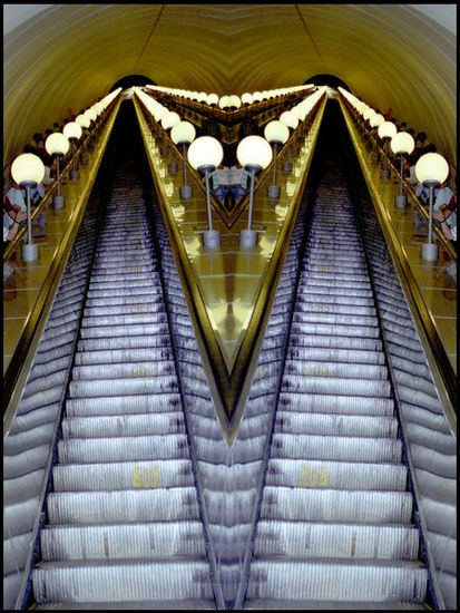 Escaleras de metro Architecture and Interiorism Alternative techniques