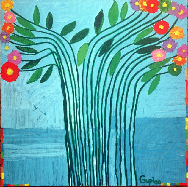 flores al viento