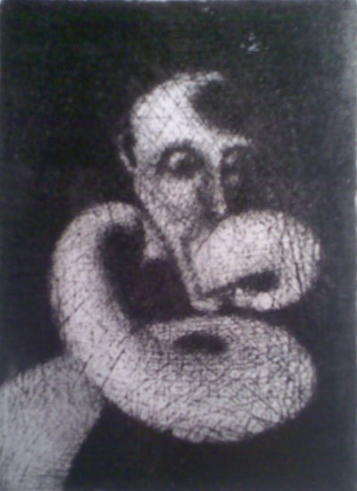 SALTINBANKI Mezzotint