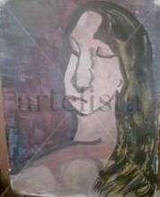 mi mano izquierda Acrylic Paper Figure Painting