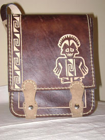 Morral de vaqueta...