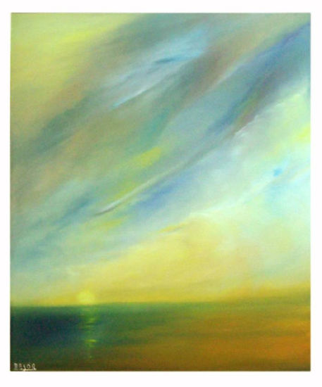 AMANECER Oil Canvas