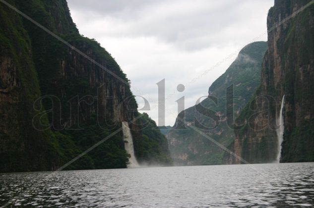 CAÑON DEL SUMIDERO 111 Nature Black and White (Digital)