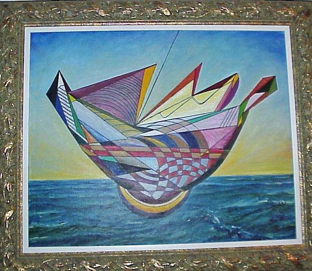 Antonia Díaz Atá. Oil Canvas Others