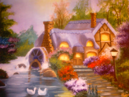 Casita de chocolate