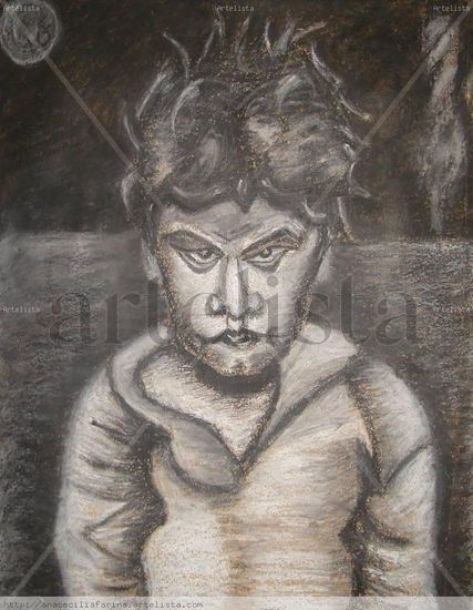 "NiñO dE La CaLLe" Pastel Paper Portrait