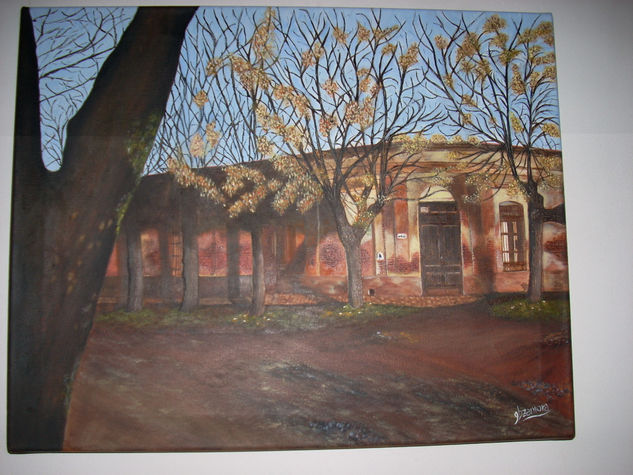 Antiguo Almacen Oil Canvas Landscaping