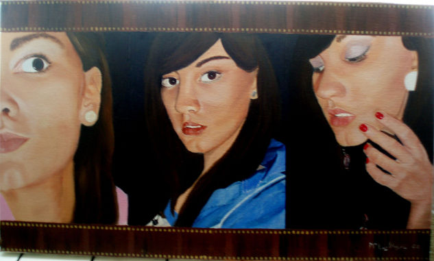 MI HIJA MARIA Oil Canvas Portrait