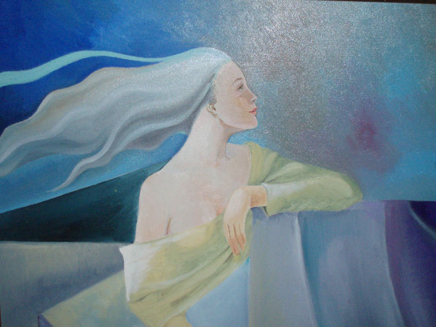 Recuerdo Oil Canvas Figure Painting