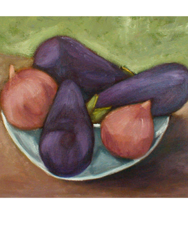 cebollas y berenjenas