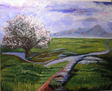 Paisaje con riachuelo