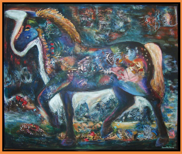 Policromía Equina para un Poema