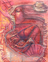 La dama de los...