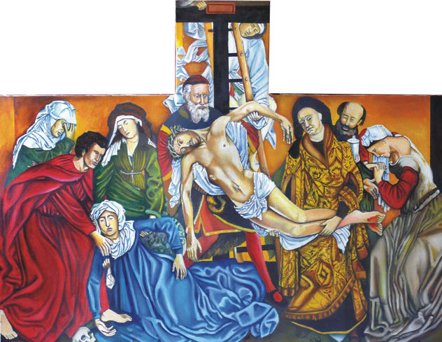 el descendimiento de la cruz-Van Der Weyden-Julio Sotelo