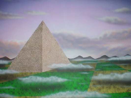 PIRAMIDE Acrylic Canvas Landscaping