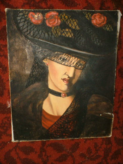 dama antigua Óleo Lienzo Retrato