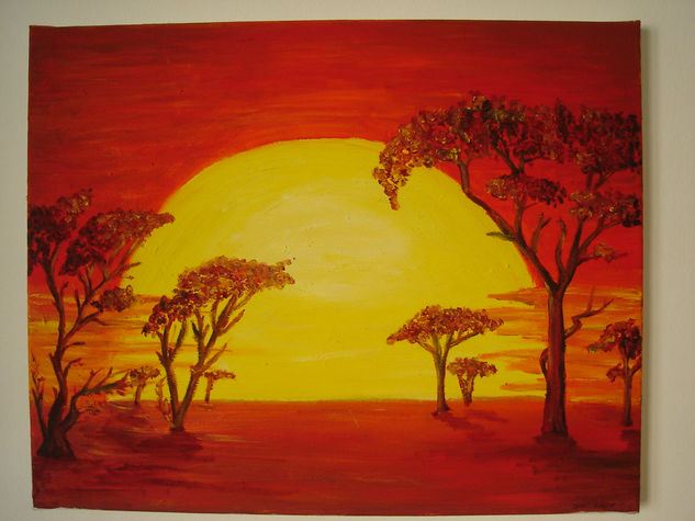 Africa Oil Canvas Landscaping