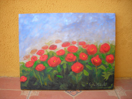Flores rojas