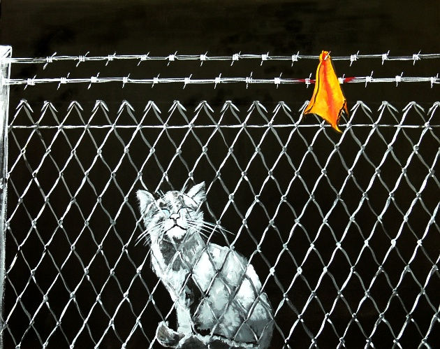 Guantanamo Acrylic Canvas Animals