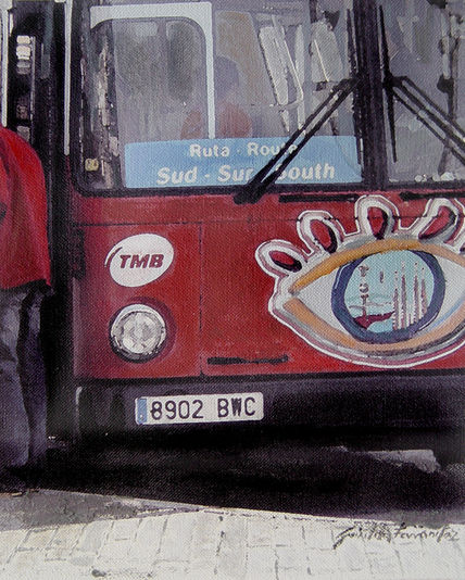 Autobus rojo
