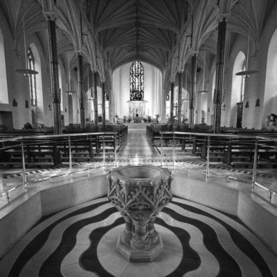 St.Mary and St.Anne Cathedral Arquitectura e interiorismo Blanco y Negro (Digital)