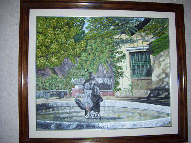 Jardín Botánico, Montevideo Oil Canvas Landscaping