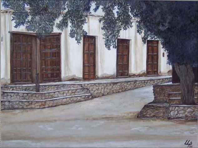 Siesta En Cachi (Salta) Oil Canvas Landscaping