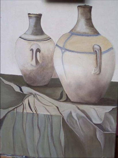 Terracotas I Oil Canvas Others