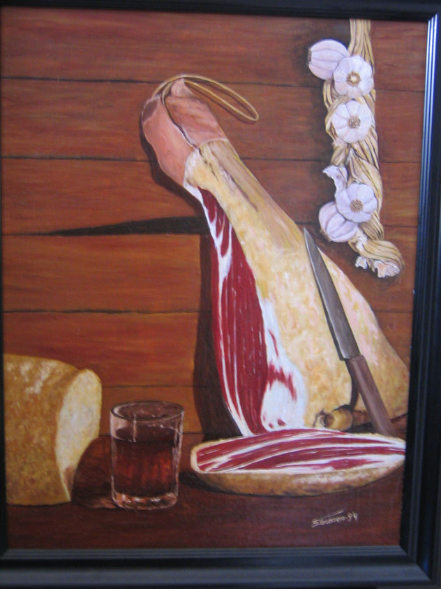 Bodegon con jamon