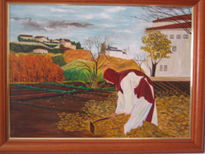 Fraile en el convento