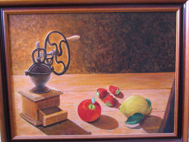 Bodegon con molinillo 