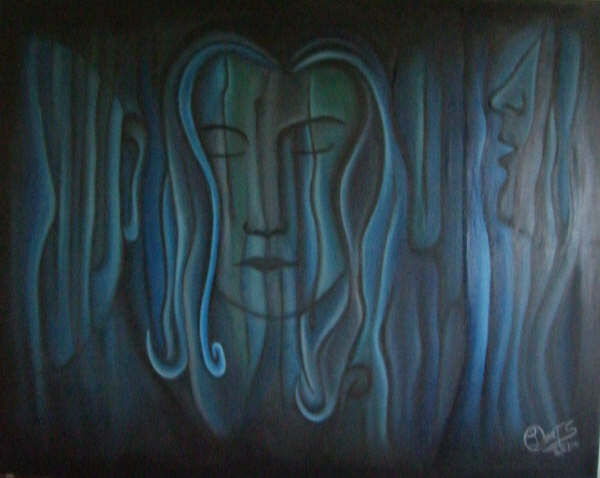 AZUL III Oil Canvas Others