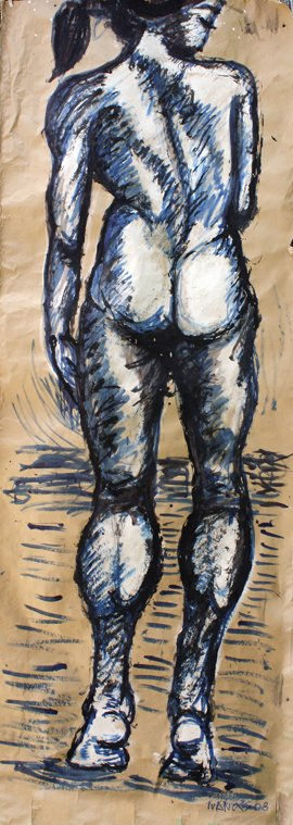 Mujer caminando