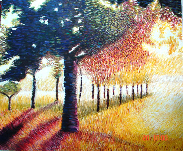 ATARDECER Oil Canvas Landscaping