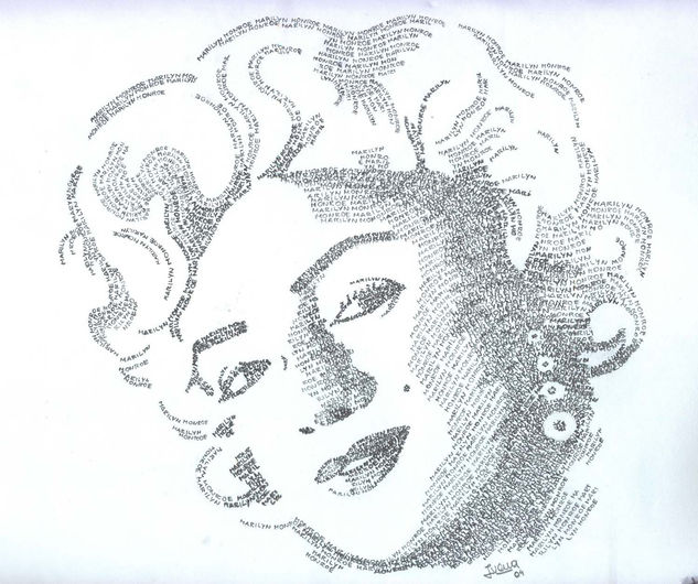 Marilyn Monroe Pencil