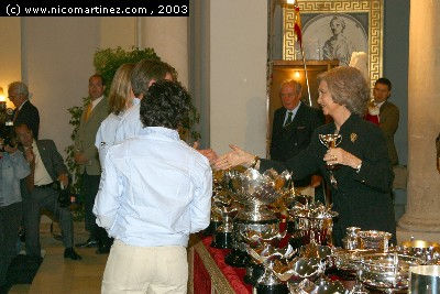 2003 - (1) PRIZE GIVING PRINCESS SOFÍA TROPHY 2003 - 10 