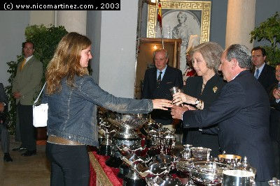 2003 - (1) PRIZE GIVING PRINCESS SOFÍA TROPHY 2003 - 12 