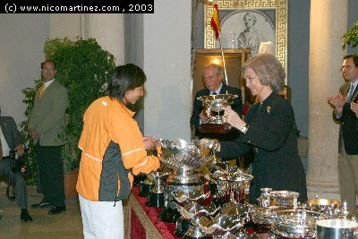 2003 - (1) PRIZE GIVING PRINCESS SOFÍA TROPHY 2003 - 14