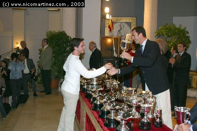 2003 - (2) PRIZE GIVING PRINCESS SOFÍA TROPHY 2003 - 1 