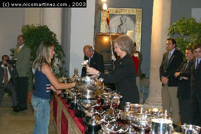 2003 - (2) PRIZE GIVING PRINCESS SOFÍA TROPHY 2003 - 4 