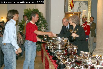 2003 - (2) PRIZE GIVING PRINCESS SOFÍA TROPHY 2003 - 5 