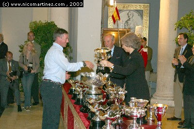 2003 - (2) PRIZE GIVING PRINCESS SOFÍA TROPHY 2003 - 9 