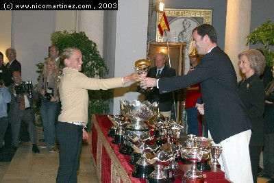 2003 - (2) PRIZE GIVING PRINCESS SOFÍA TROPHY 2003 - 11 